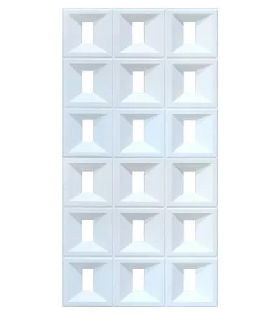 MASTER Panel ukrasna pregrada 1200x600x30mm PU-025 bijeli