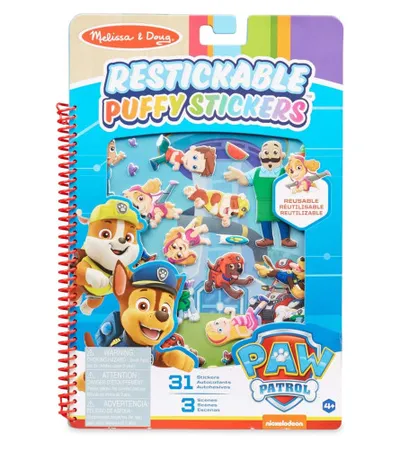 NICKELODEON Stikeri Puffy Melissa & Doug Paw Patrol 33256