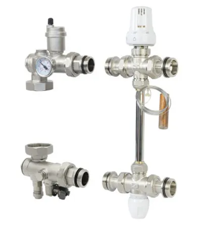 ICMA Mjerač pritiska 1" s termo glavom M054 87M054PG06RU