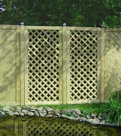 BD BURCHEX Ograda drvena 180x40cm Sandra