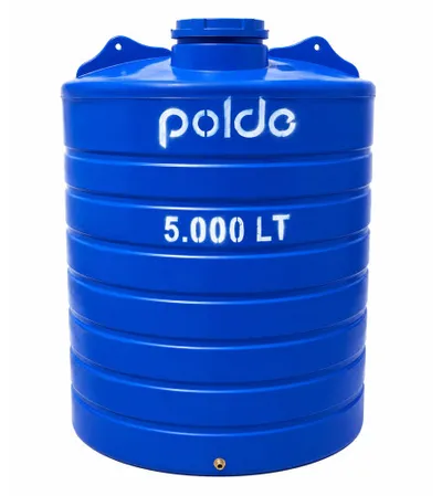 POLDE Rezervoar za vodu dvoslojni vertikalni 5000l