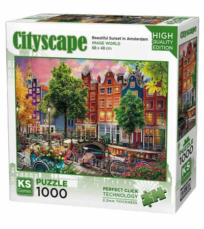 KS GAMES Igračka puzzle Amsterdam 1000 dijelova 20793