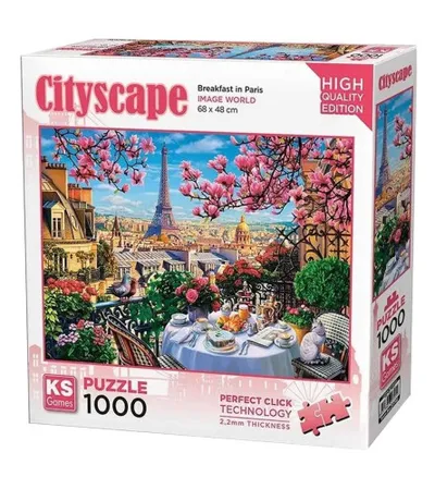 KS GAMES Igračka puzzle doručak u Parizu 1000 dijelova 20792