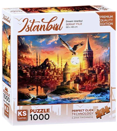 KS GAMES Igračka puzzle san Istanbul 1000 dijelova 20806