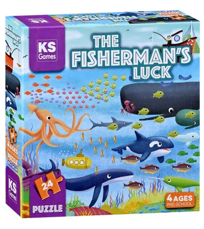 KS GAMES Igračka Puzzle Ribarova sreća PRS32708