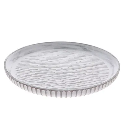 MASTER Tacna ukrasna MDF 35x35x3cm 25AB1279 bijela