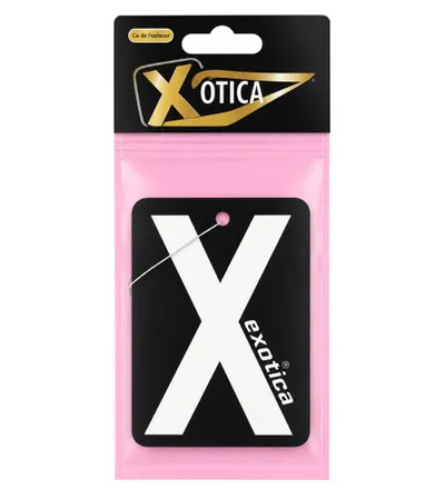 EXOTICA Miris za auto "X" Xotica Bubble Gum XOT1-BUB