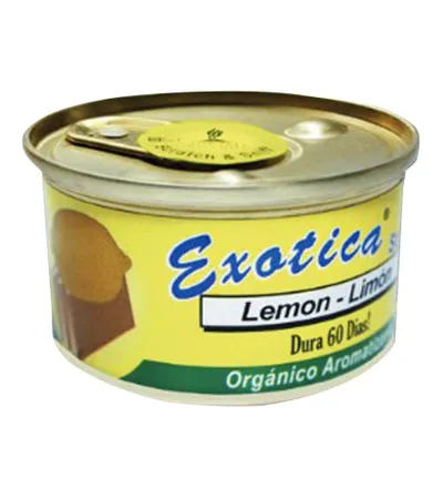 EXOTICA Miris za auto konzerva Organic Limun