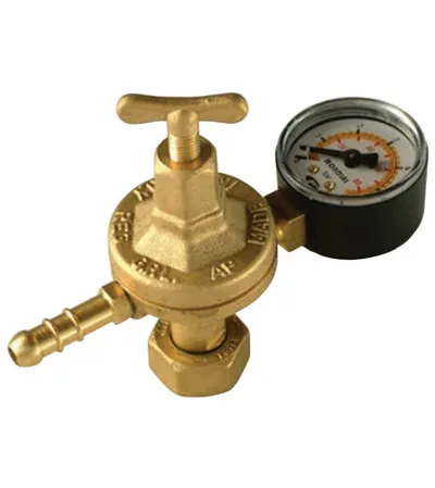 FOKER Regulator visokog pritiska s manometrom mesingani podesivi 0-4bar FI10 06902/27