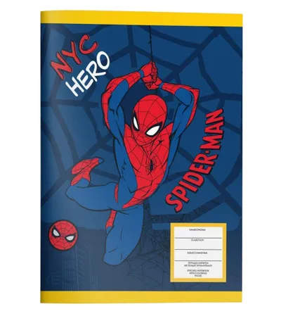 DIAKAKIS Sveska 17x25cm SPIDERMAN 40L 508767