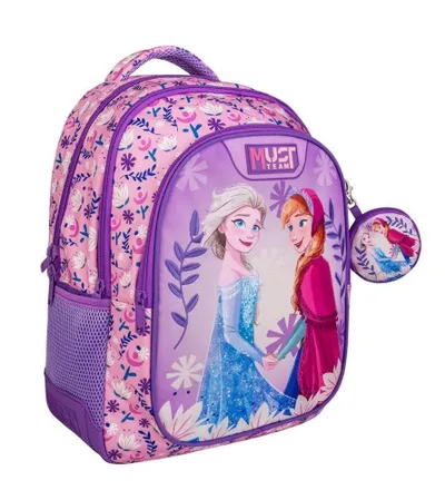 DIAKAKIS Ruksak FROZEN 2 Princeze 32x18x43cm 3 zipa 564791