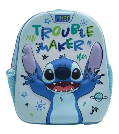 DIAKAKIS Ruksak 3D EVA LILO&STICH Trouble Maker 26x10x32cm 564815