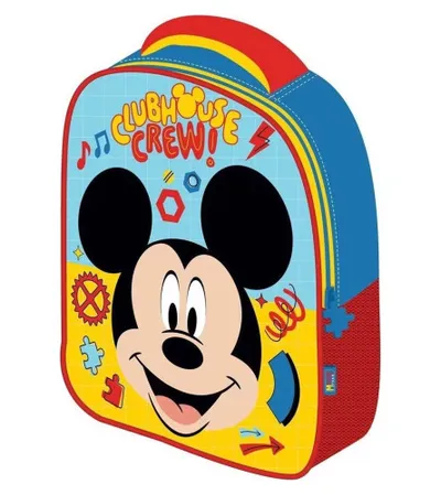DIAKAKIS Ruksak 3D EVA 26x10x32cm 1 ZIP MICKEY 565079