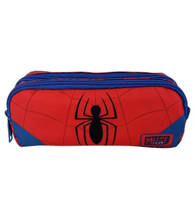 DIAKAKIS Pernica SPIDERMAN sa 2 pretinca 21x6x9cm 508814 crvena