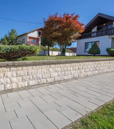 SEMMERLOCK Opločnik betonski RETTANGO KOMBI 6cm (0,96m2) sivi