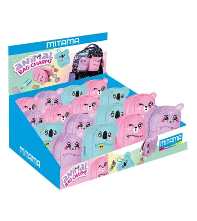 MITAMA Privjesak za torbu ANIMAL BAG CHARM mix 65656