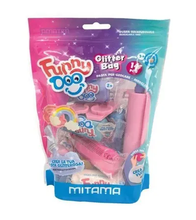MITAMA Plastelin glitter Bag sa alatima 14/1 FUNNY DOO 63864