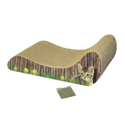 Nobby Lounge kartonska grebalica za mačke 48x21x16 cm
