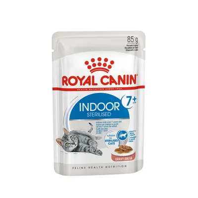 Royal Canin Indor Sterilised 7+ hrana za mačke u umaku 85 gr