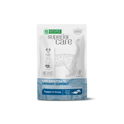 Nature's Protection Superior Care Urinary Support Tuna i Losos hrana za mačke u umaku 70 gr