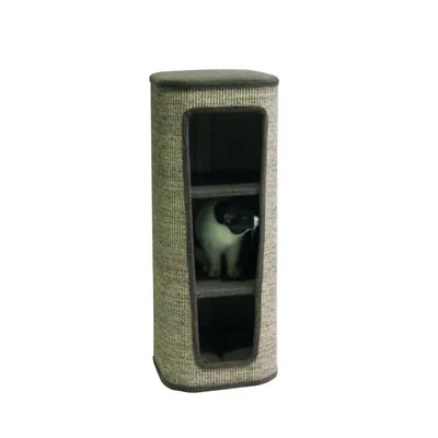 Nobby Capta III grebalica za mačke 38x38x98 cm braon