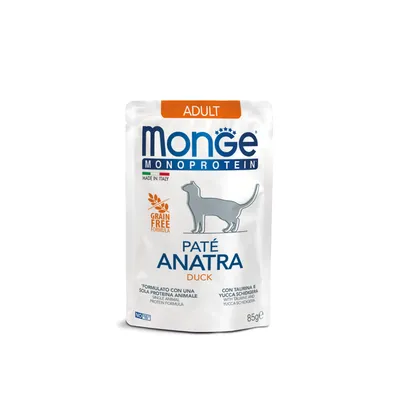 Monge Monoprotein Adult Patka hrana za mačke u umaku 85 gr