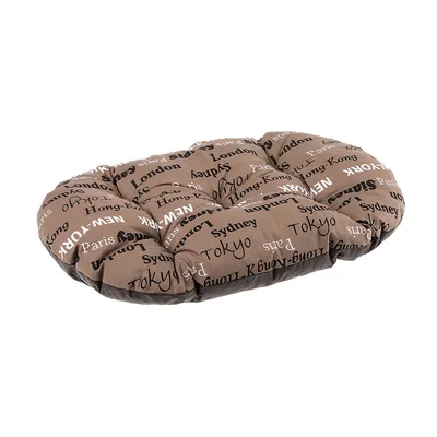 Ferplast Relax 55/4 ležaljka za pse cities braon 55×36 cm