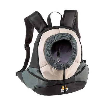 Ferplast Kangoo SM ruksak za pse sivi