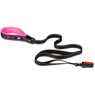 Ferplast Sport Dog Matic postavljeni povodac s automatskom kukom za pse 120 cm 25 mm – pink