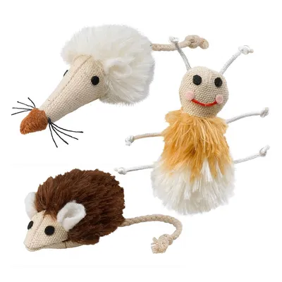 Ferplast PA 5026 Soft animals igračke za mačke mix boja