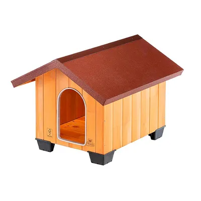 Ferplast Domus Small drvena kućica za pse 47x61x44 cm