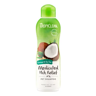 Tropiclean Oatmeal&Tea Tree Itch Relief medicinski šampon za pse i mačke 355 ml