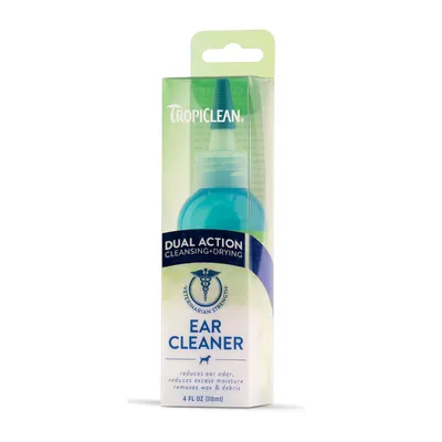 Tropiclean Dual Action sredstvo za čišćenje ušiju dvostrukog dijelovanja 118 ml