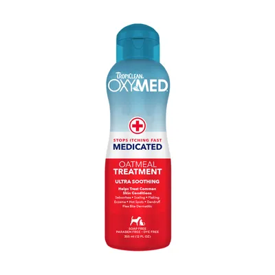 Tropiclean OxyMed Oatmel Treatment medicinski šampon za pse i mačke protiv svraba 355 ml