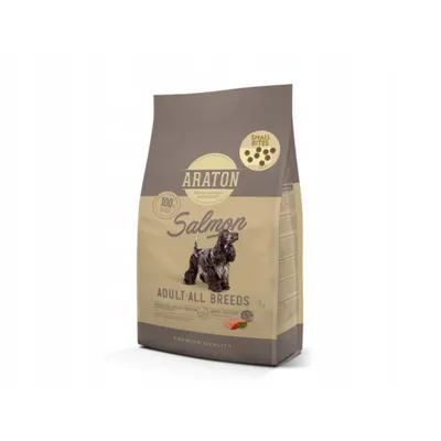 Araton Dog Adult Losos hrana za pse sitna granula 3 kg