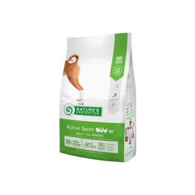 Nature's Protection Dog Active Piletina i Račići hrana za pse 4 kg