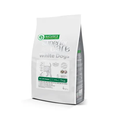 Nature's Protection Superior Care Insekti hrana za bijele pse sve rase i sve zivotne dobi 4 kg