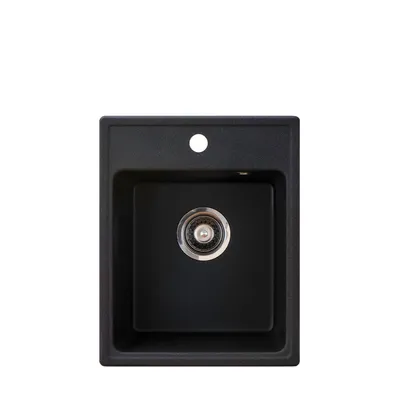 Sudoper xQuadro 40 crni