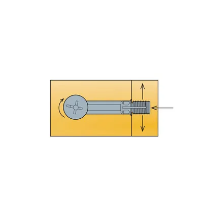 Excentar - minifix Cam3000 Ø15x14 mm TITUS/LAMA