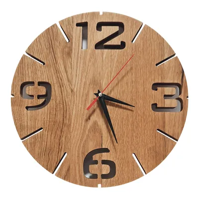 Wood Black Numbers (09)