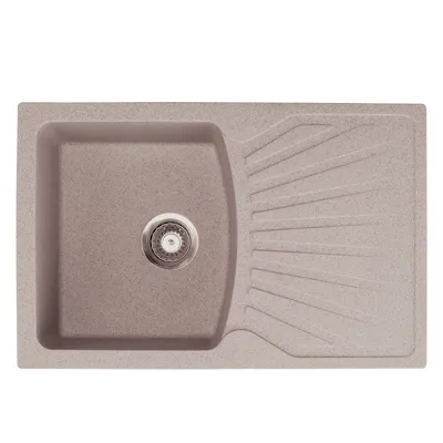 Sudoper METALAC GRANIT xQuadro Plus 770x500 bež