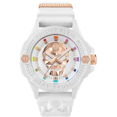 PHILIPP PLEIN THE SKULL ECOCERAMIC SILICONE WATCH