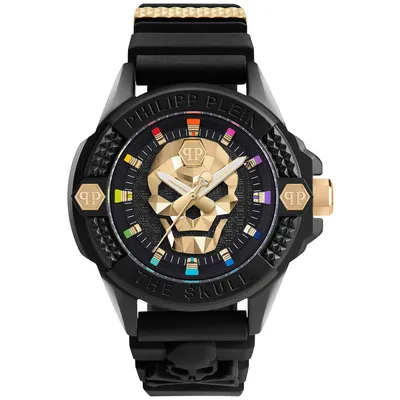 PHILIPP PLEIN THE SKULL ECOCERAMIC SILICONE WATCH