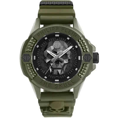 PHILIPP PLEIN THE SKULL ECOCERAMIC SILICONE WATCH