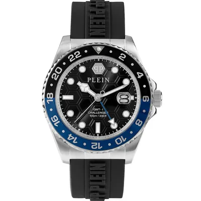 PHILIPP PLEIN GMT-I CHALLENGER SILICONE WATCH