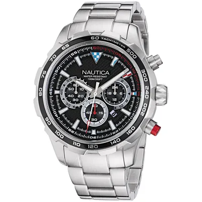 NAUTICA NST CHRONO SILVER