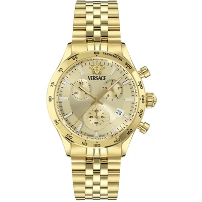 VERSACE HELLENYIUM PETITE CHRONOGRAPHIC