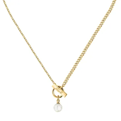 KARL LAGERFELD PEARL OGRLICA
