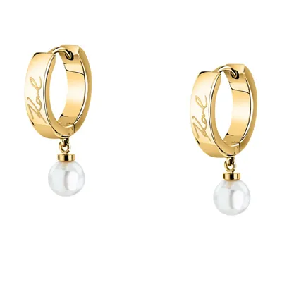 KARL LAGERFELD PEARL NAUŠNICE