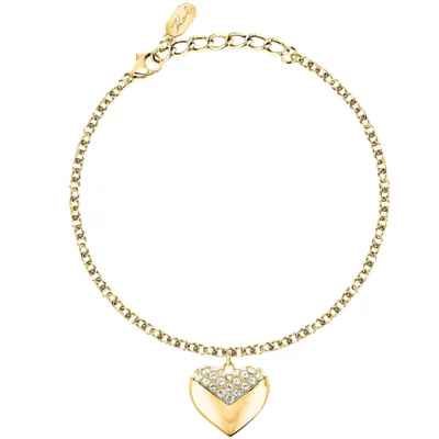 KARL LAGERFELD HEART CHARM NARUKVICA